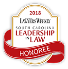 South Carolina Leadership in law Honoree Logo