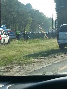 Columbia Dump Truck Accident on Percival Road (April 23, 2014)