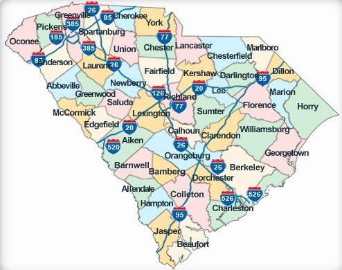 SC-Interstate-and-County-Map