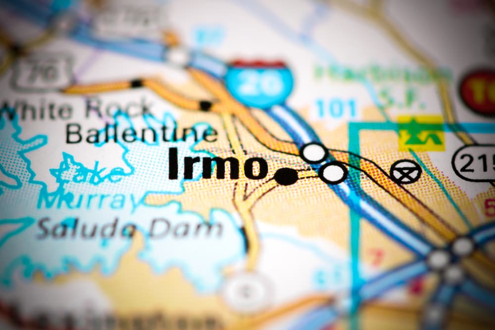 Irmo map