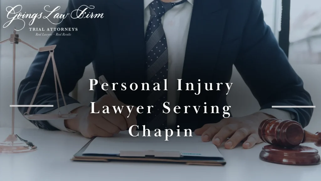 Personal Injury Lawyer Serving Chapin Image