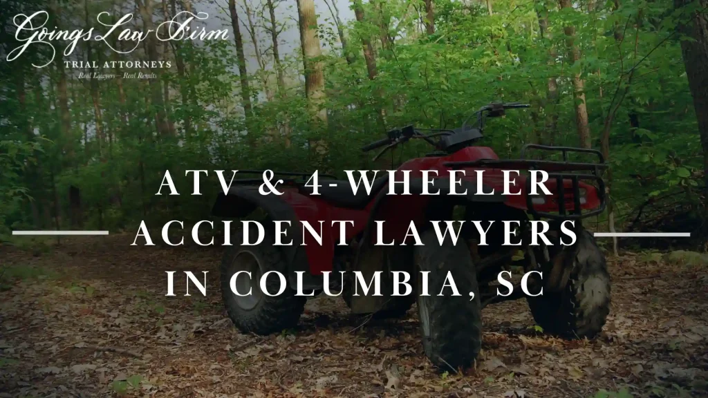 Atv & 4-wheeler accident lawyers in columbia, sc Image