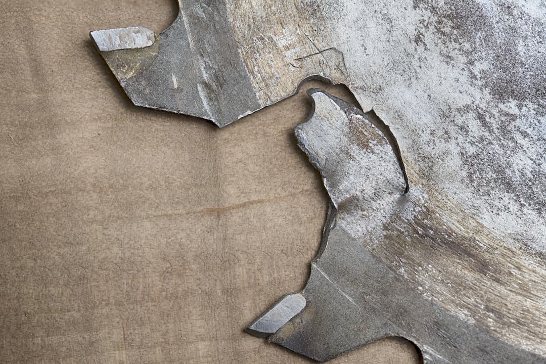 broken saw blade