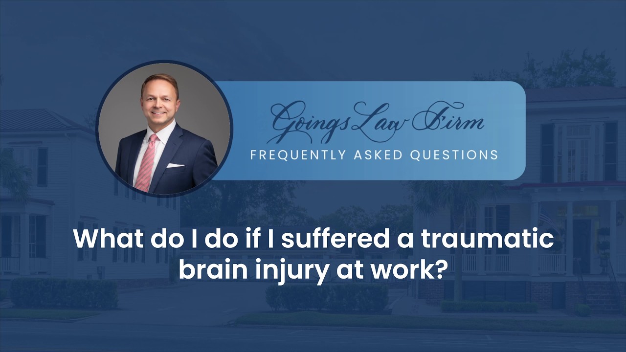 What do I do if I suffered a traumatic brain injury at work?