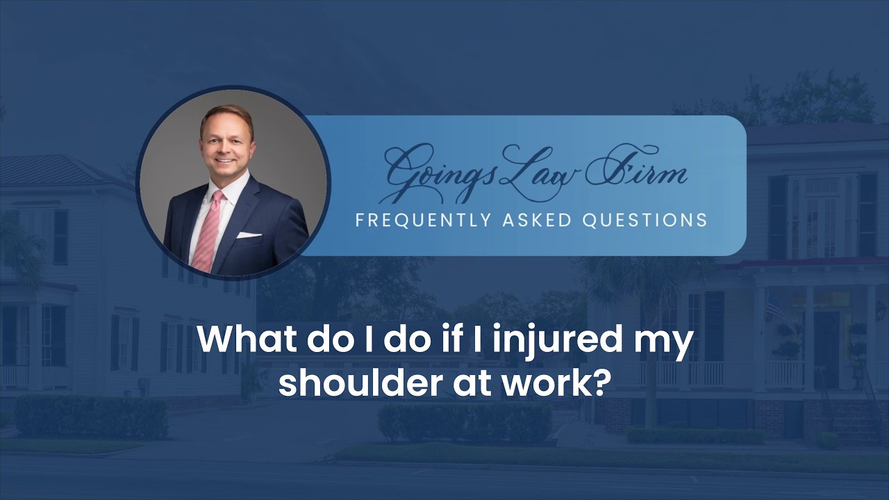 What do I do if l injured my shoulder at work?
