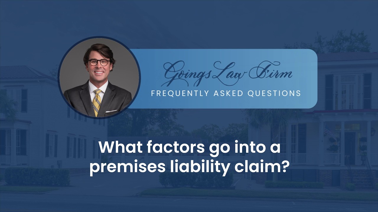 What factors go into a premises liability claim?