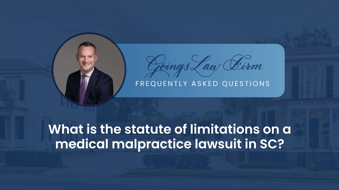 What is the statute of limitations on a medical malpractice lawsuit in South Carolina?