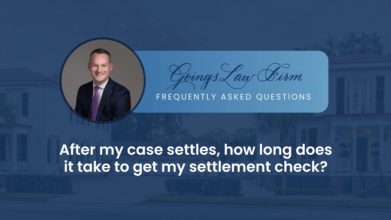 After my case settles, how long does it take to get my settlement
