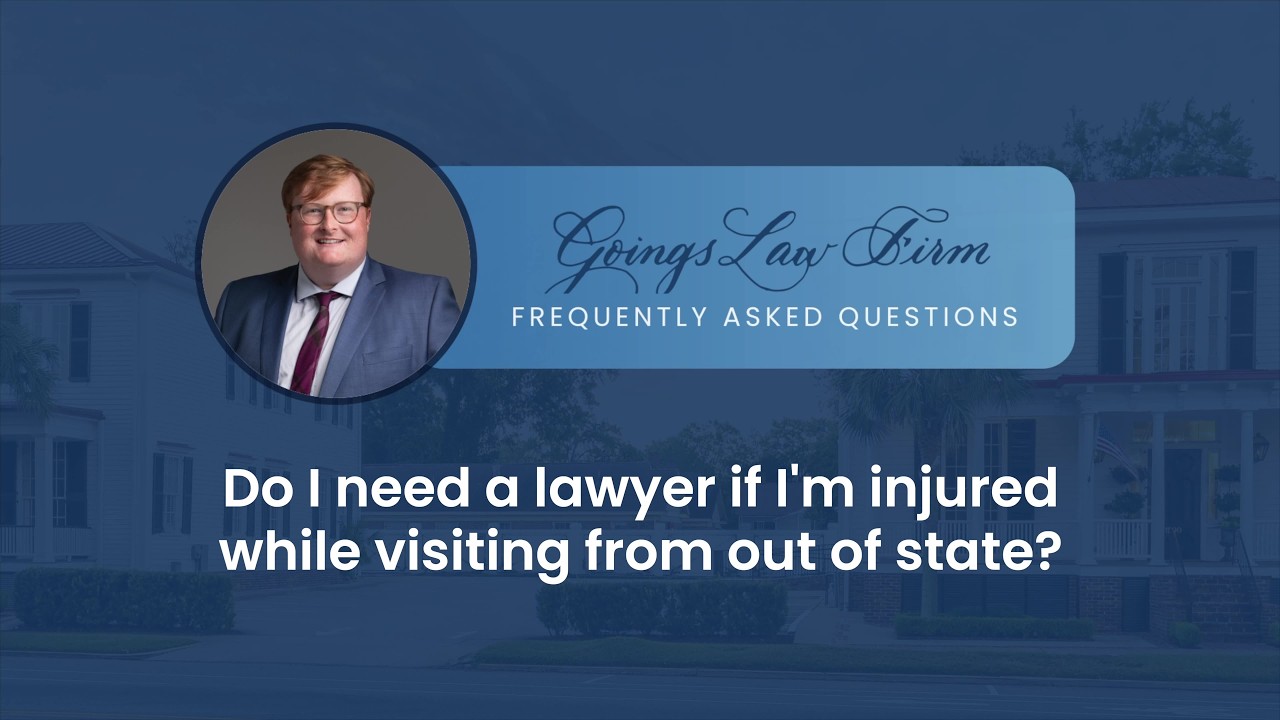Do I need a lawyer if I’m injured while visiting from out of state?