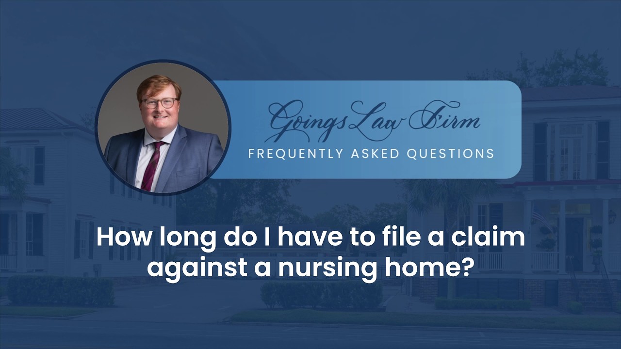 How long do I have to file a claim against a nursing home?