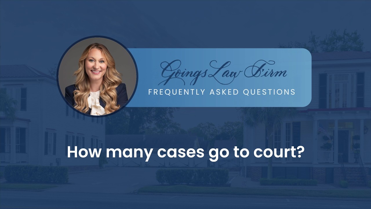 How many cases go to court?