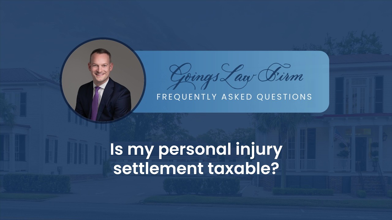 Is my personal injury settlement taxable?