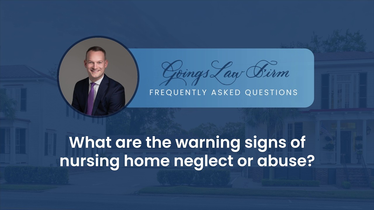 What are the warning signs of nursing home neglect or abuse?