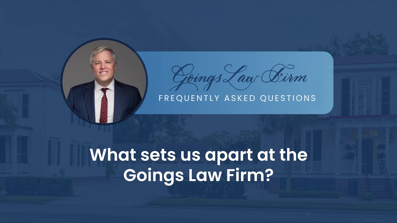 What sets us apart at the Goings Law Firm?