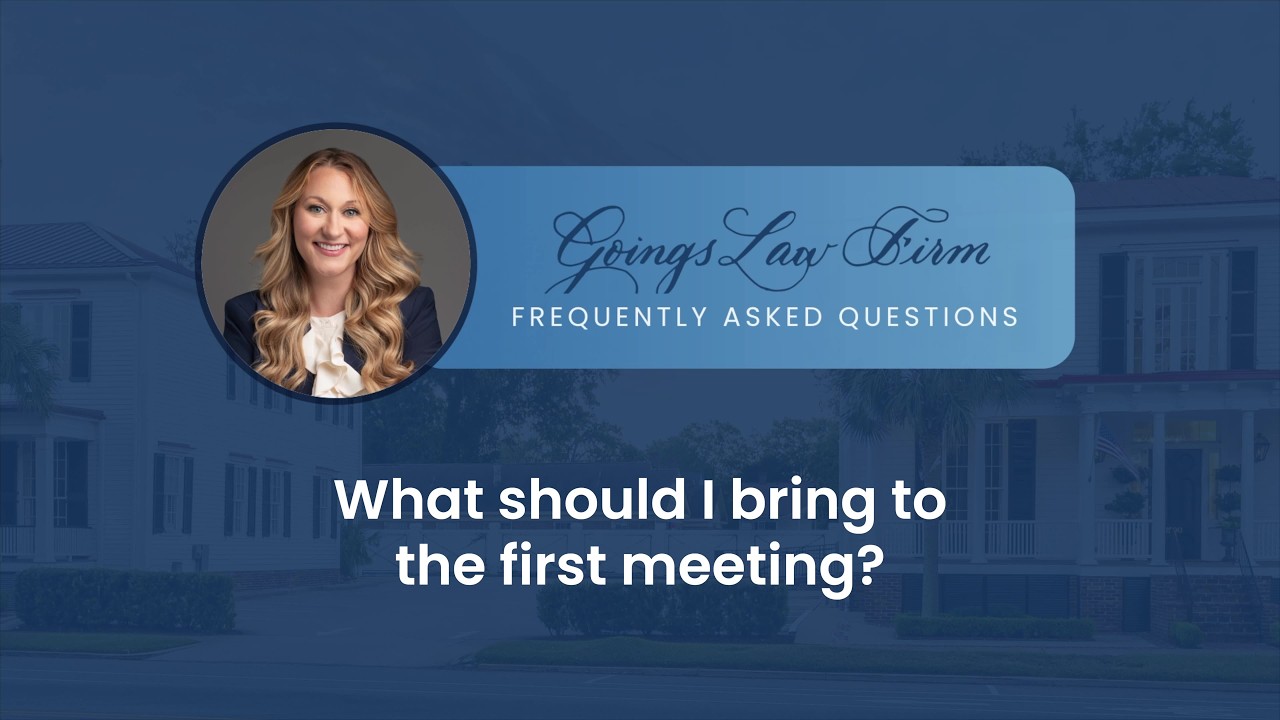 What should I bring to the first meeting?