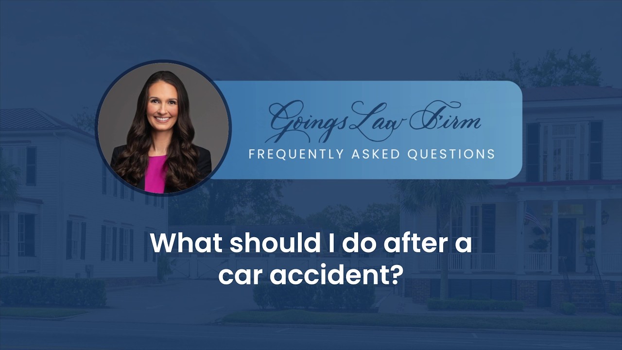 What should I do after a car accident?