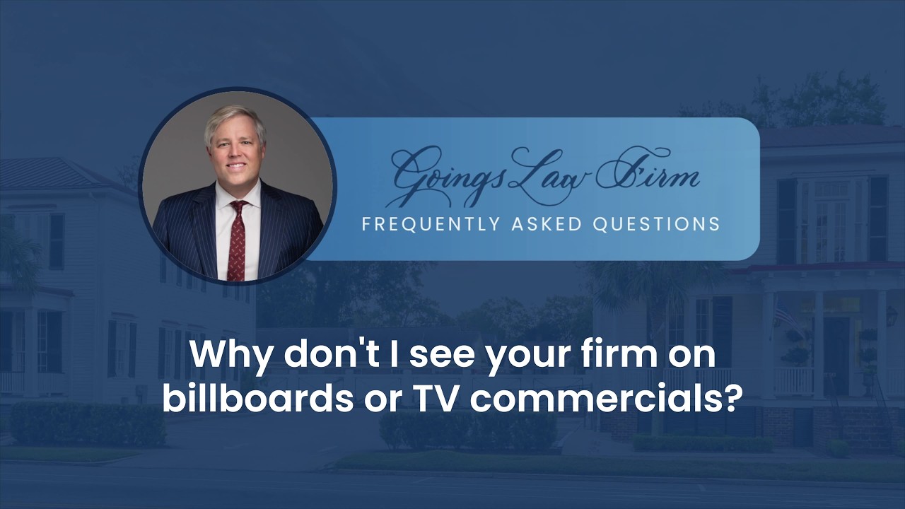 Why don’t I see your firm on billboards or TV commercials?